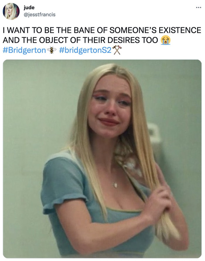 Bridgerton Season 2 Memes Tweets - euphoria