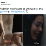 Bridgerton Season 2 Memes Tweets - kate and anthony finger graze