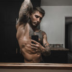 Thoren Bradley Chopping Wood Guy - mirror picture