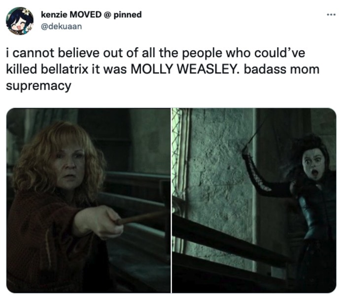 Best Movie Moms - Molly Weasley