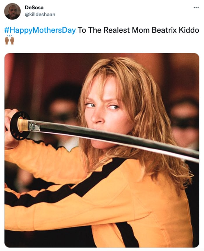 Best Movie Moms - Beatrix Kiddo
