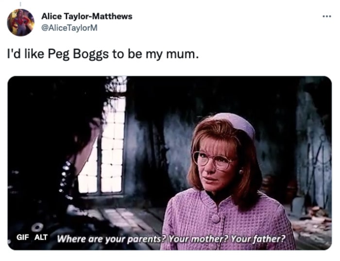 Best Movie Moms - Peg Boggs