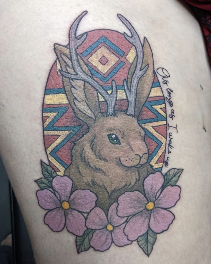 Cryptid Tattoos - Jackalope
