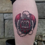 Cryptid Tattoos - Mothman Tamagotchi