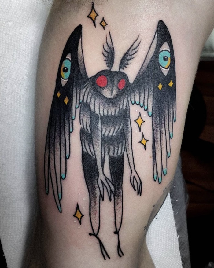 Cryptid Tattoos - Mothman