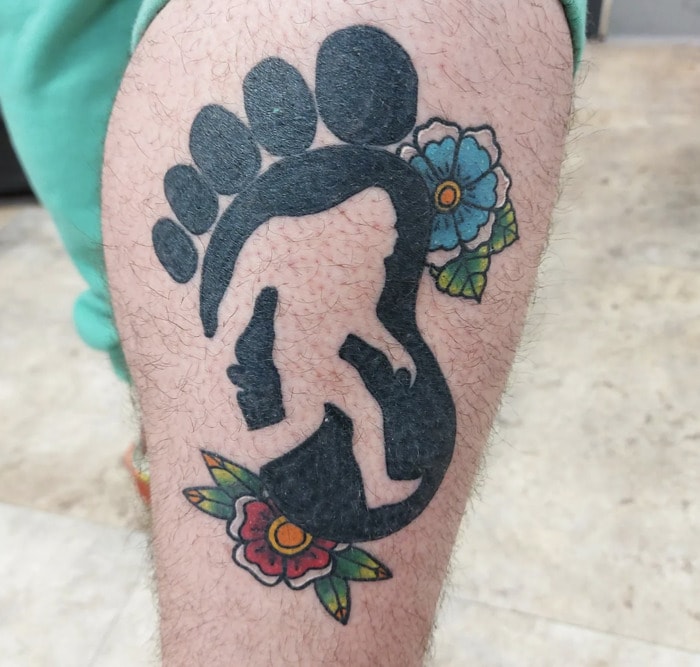 Cryptid Tattoos - Bigfoot