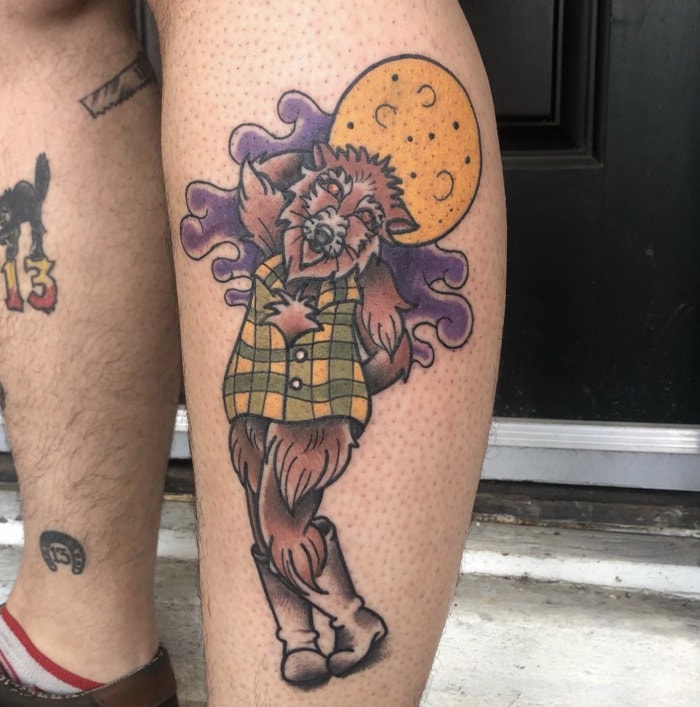 Cryptid Tattoos - Rougarou