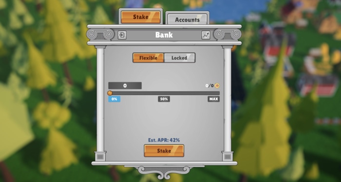 DeFi Land - bank