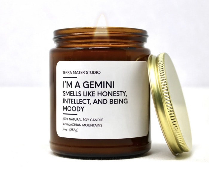 Gemini Gifts - Candle