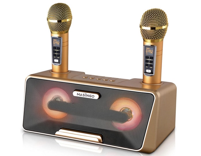 Gemini Gifts - bluetooth karaoke machine