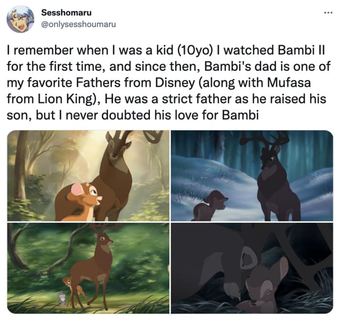 Hot Disney Dads - Bambi's dad