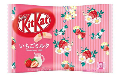 Kit Kat Flavors - Strawberry Milk