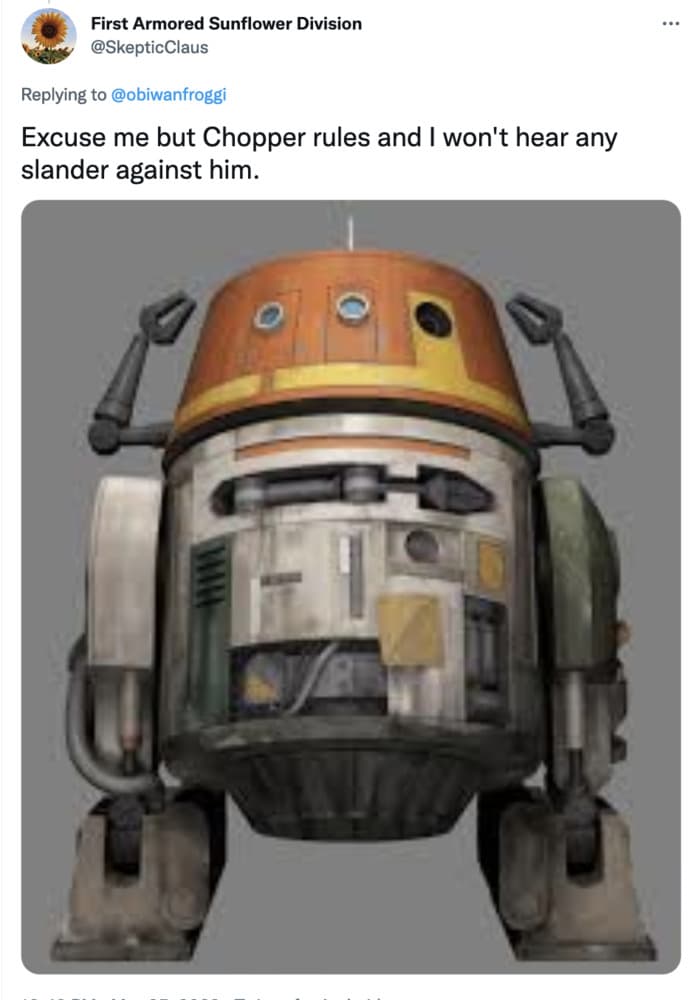 Obscure Star Wars Characters - Chopper
