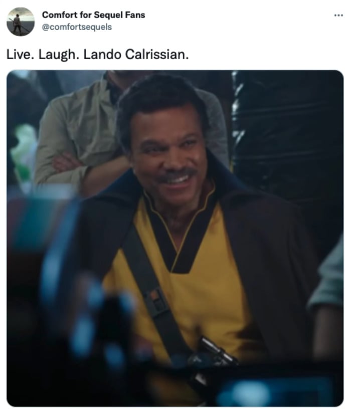 Sexy Star Wars Characters - Lando Calrissian