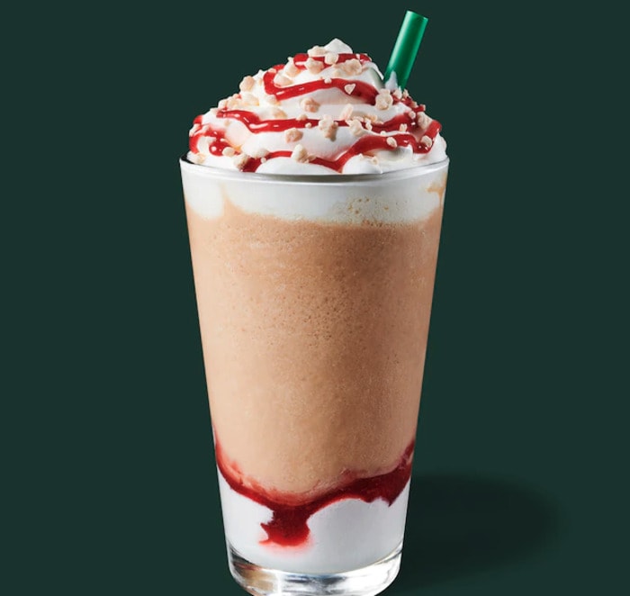 Starbucks Frappuccino - Strawberry Funnel Cake Frappuccino