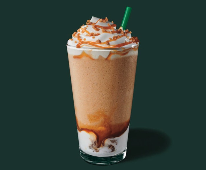 Starbucks Frappuccino - Caramel Ribbon Crunch Frappuccino