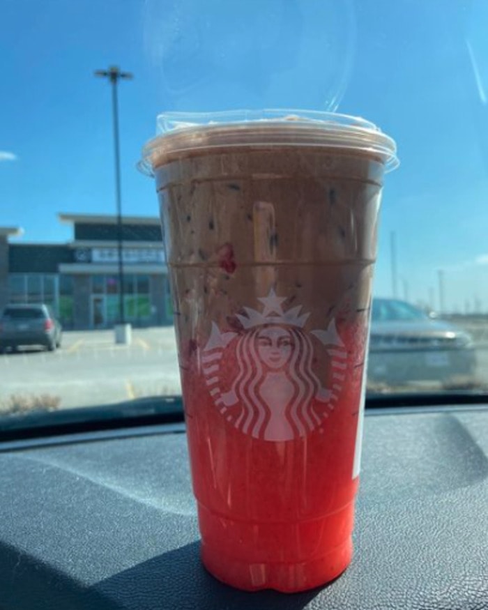 Starbucks Pink Drink - Chocolate Pink Drink