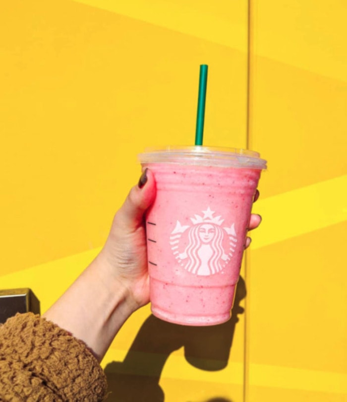 Starbucks Pink Drink - Blended Pink Drink