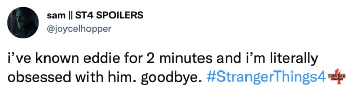 Stranger Things 4 Memes and Tweets - Eddie