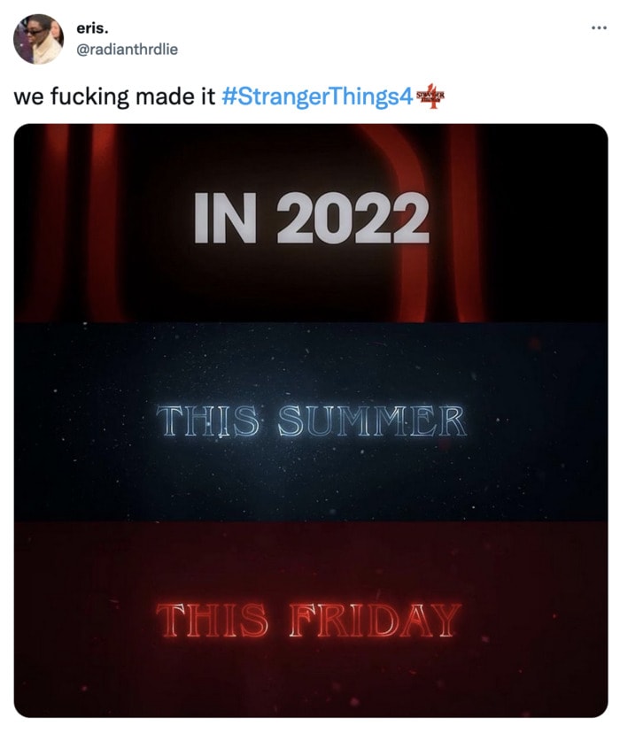 Stranger Things 4 Memes and Tweets - the wait is over