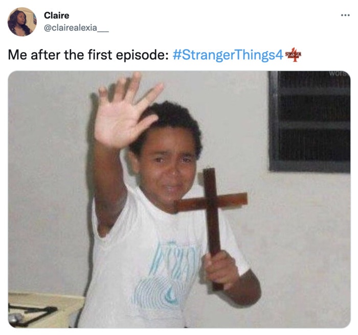 Stranger Things 4 Memes and Tweets - after episode one