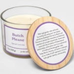 Target Pride Collection - Butch please candle