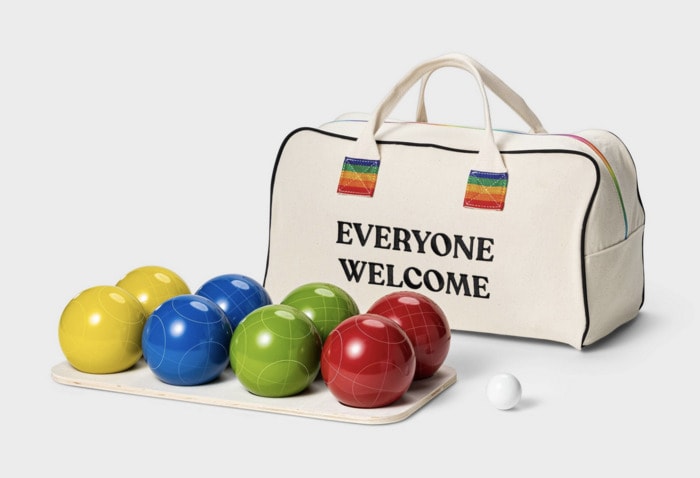 Target Pride Collection - I Everyone welcome bocce set