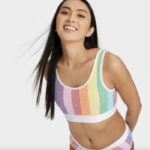 Target Pride Collection - TomboyX rainbow bra