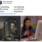 Taylor Swift Memes - lecture vs taylor swift album
