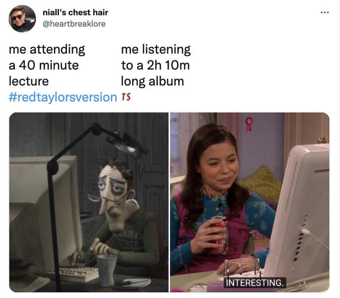 Taylor Swift Memes - lecture vs taylor swift album