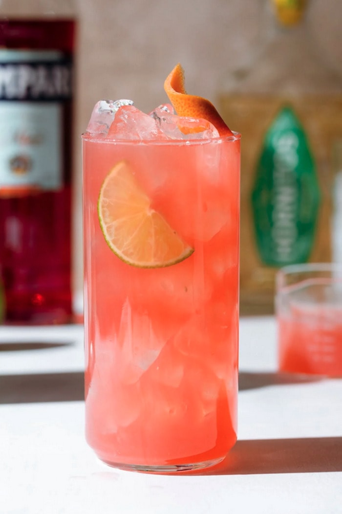 Tequila Cocktails - Campari Orange Blossom Cocktail