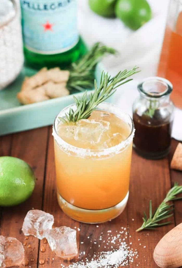 Tequila Cocktails - Rosemary Margarita