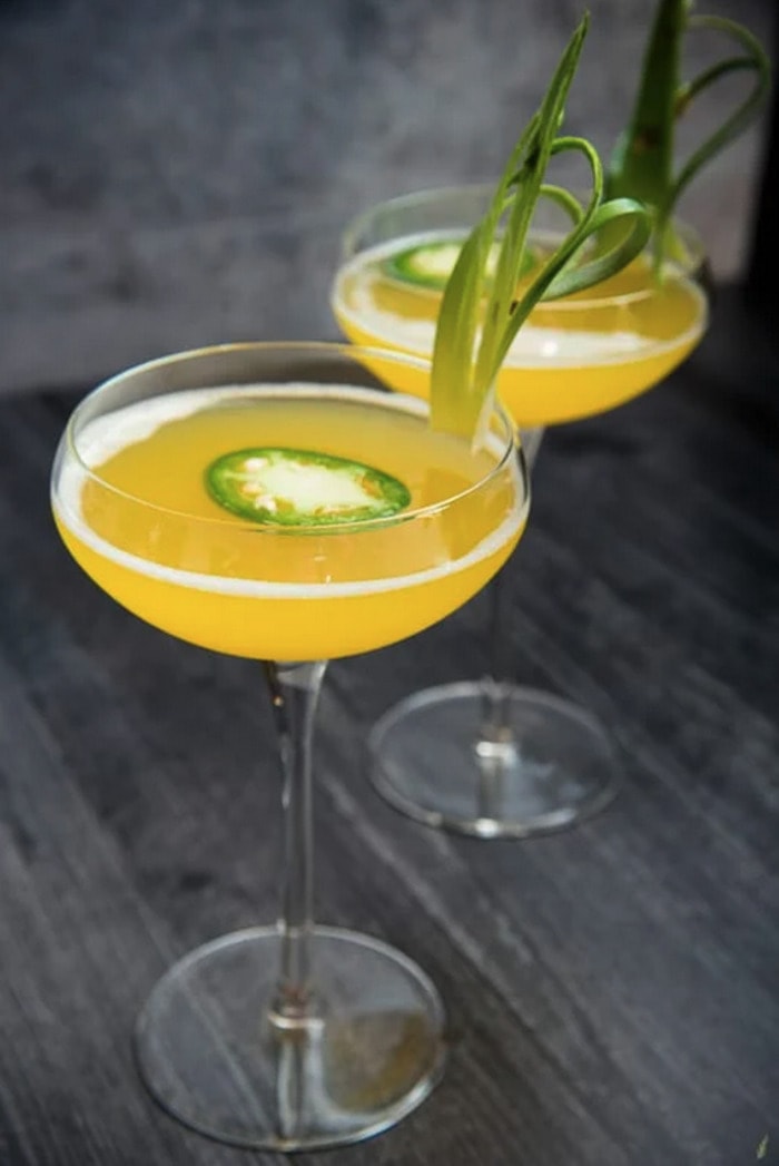 Tequila Cocktails - Pineapple Jalapeno Margarita