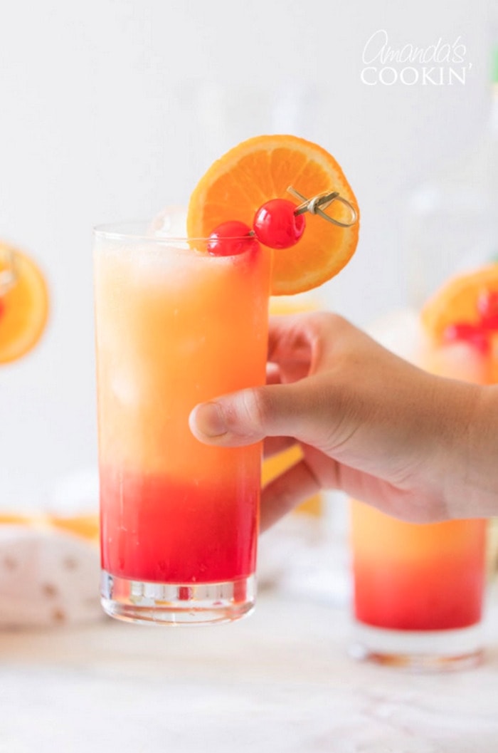 Tequila Cocktails - Tequila Sunrise