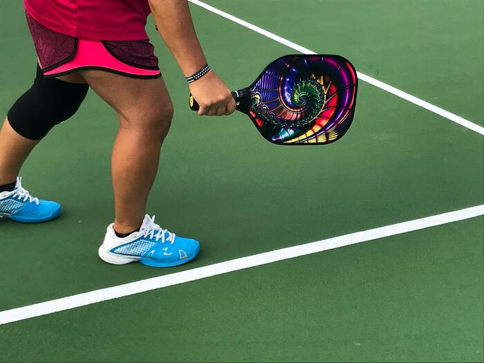What is Pickleball - woman playing