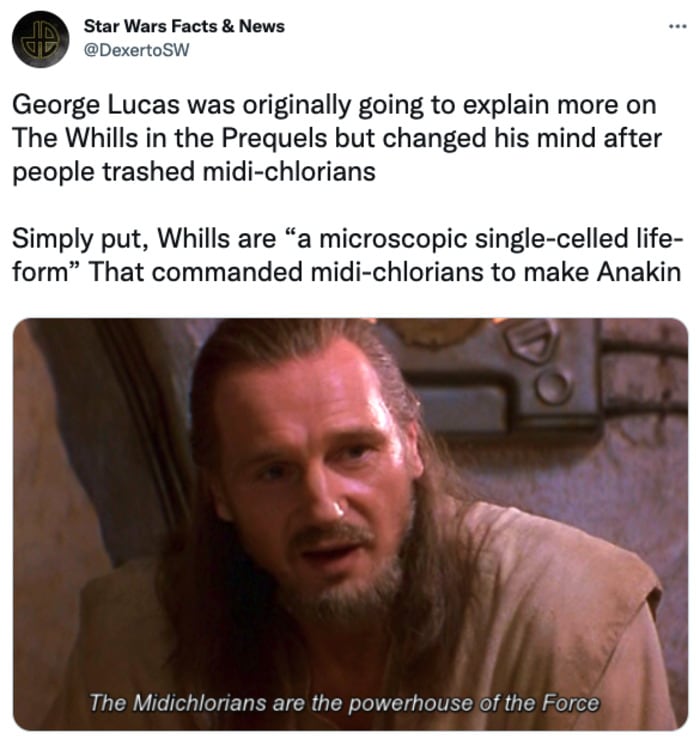 Worst Things Star Wars Universe - midi-chlorians