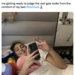 Met Gala 2022 Memes - judging at home