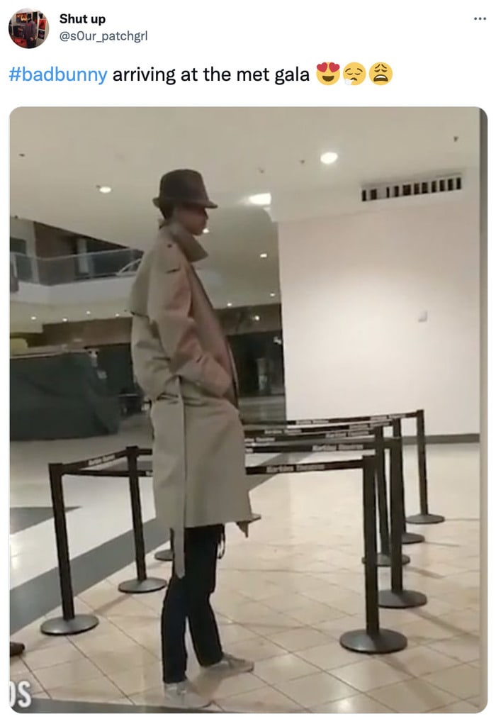 Met Gala 2022 Memes - bad bunny