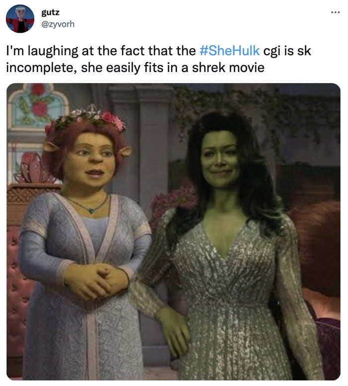Shrek Fiona, She-Hulk: Attorney At Law