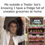 trader joes memes - looking at TJs with groceries