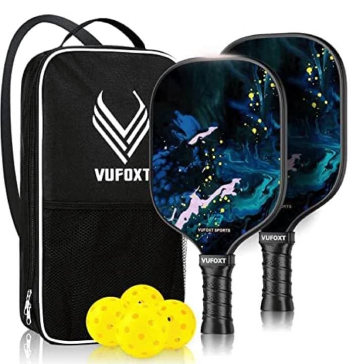what is pickleball - paddles and balls set