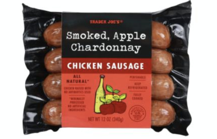 Best Trader Joe's Products - Smoked Apple Chardonnay Chicken Sausage