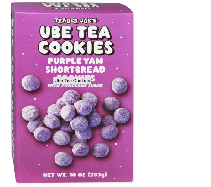 Best Trader Joe's Products - Ube Tea Cookies