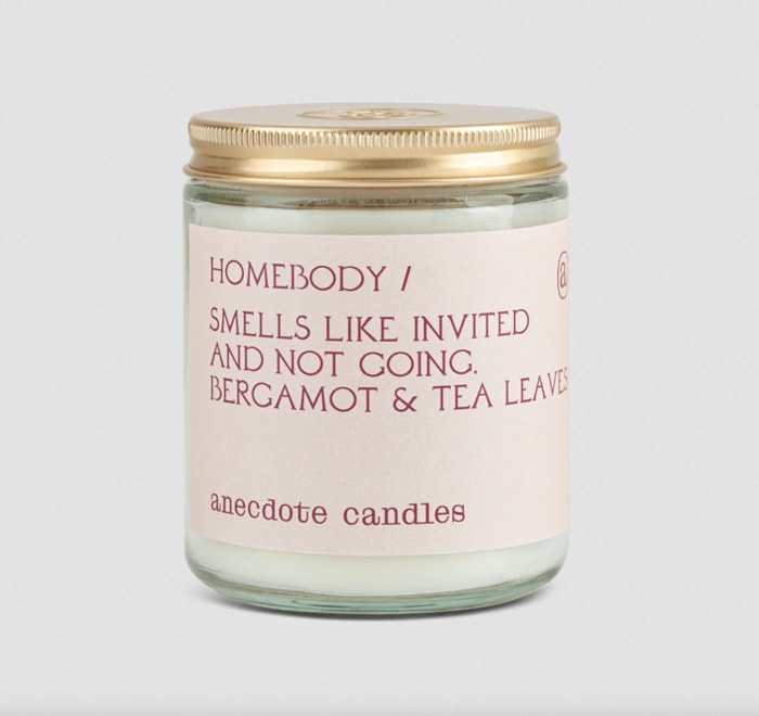 Cancer Zodiac Gifts - Homebody candle