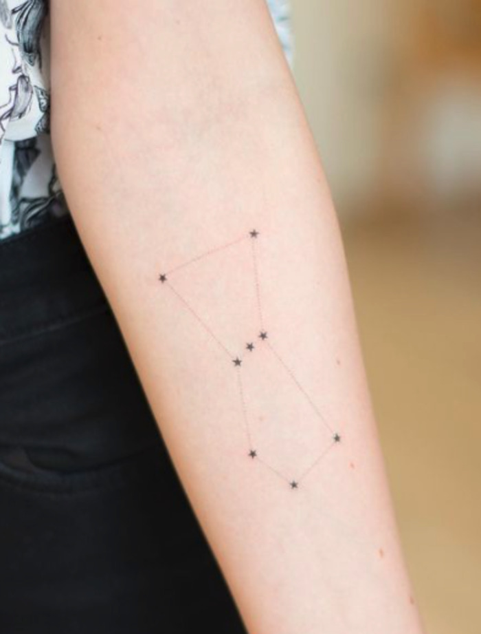Constellation Tattoos - Queen Cassiopeia