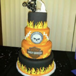Craziest Wedding Cakes - Harley Davidson