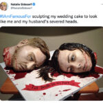Craziest Wedding Cakes - severed heads