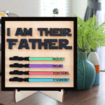 Father's Day Gift Ideas - Custom Star Wars Sign