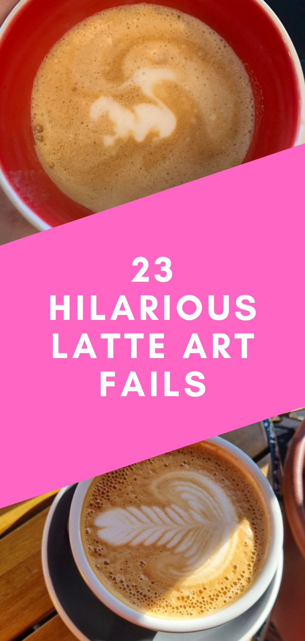 19 Funny Latte Art Fails To Make Aspiring Baristas Laugh - Let's Eat Cake