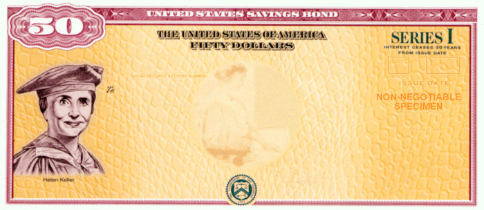 I Bonds - $50 Series I Savings Bond